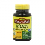 Nature Made 男士维生素和矿物质补充胶囊 90粒/瓶，美国Amazon SS+Coupon后 $6.02（<font color=#94000c>平均每粒0.4元人民币</font>）