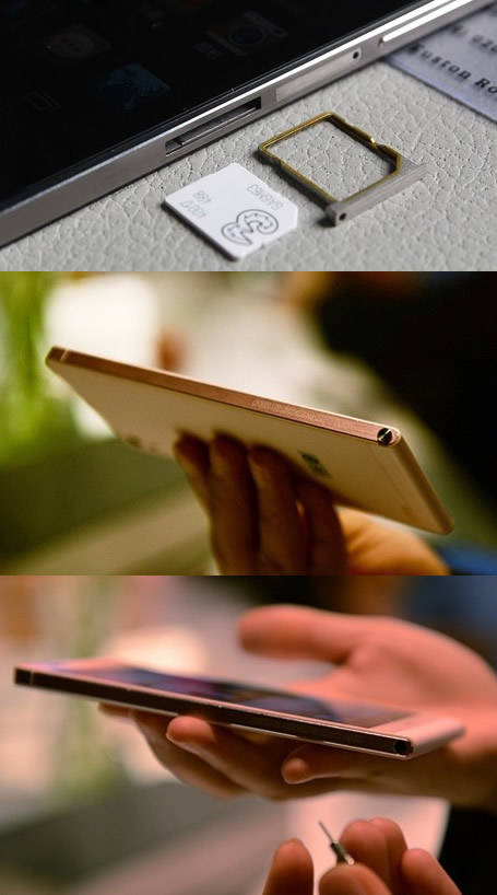 华为Ascend P6智能手机