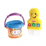 费雪 Fisher Price 儿童多彩音乐刷+桶早教玩具，美国Amazon $8.98