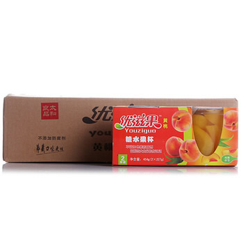 优滋果黄桃果杯