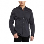 Calvin Klein 男士长袖纯色衬衫，美国Amazon折后最低 $24.34，海淘到手约￥199