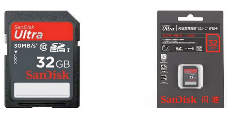 闪迪Ultra至尊高速SDHC卡