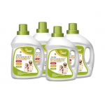 玲瑶 婴儿草本防螨洗衣液1000ml*4瓶 苏宁易购抢购价格59.8包邮（折合14.95元/瓶）