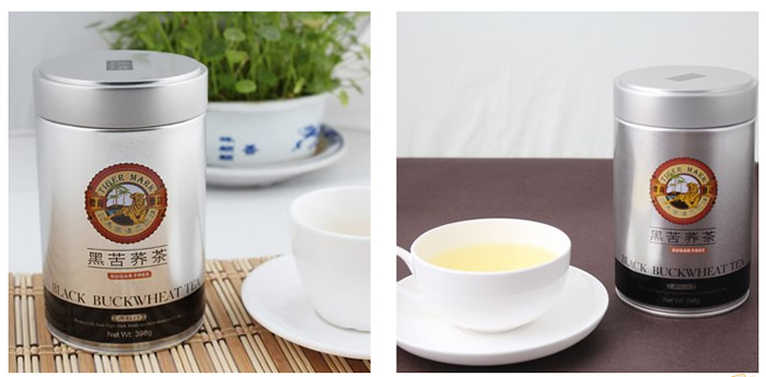 虎标经典黑苦荞茶