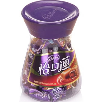 吉百利怡口莲咖啡巧克力味夹心太妃糖