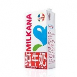 百吉福 MILKANA 全脂牛奶 1L*12盒 京东商城价格83包邮（原价108，满200-50）