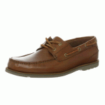 乐步 Rockport 男士两眼真皮船鞋，美国Amazon折后最低 $58.74，海淘到手约￥435