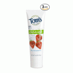 Tom's of Maine 儿童可吞咽无氟牙膏 3支装，美国Amazon SS后 $9.38（<font color=#94000c>平均每支19元人民币</font>）