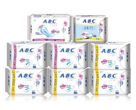 ABC A-11日夜卫生巾套装