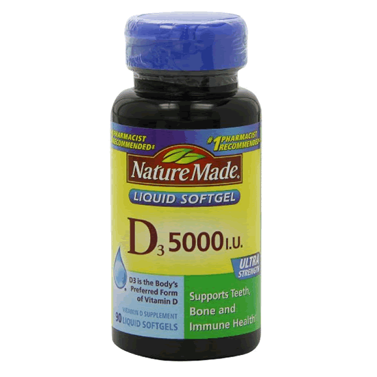 Nature Made成人维生素D3补充颗粒