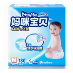 妈咪宝贝 瞬吸干爽纸尿裤 男 M180片 京东商城价格159包邮