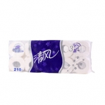 清风 卷筒卫生纸 3层210段*10卷 一号店价格9.9（满68-16，限华南）