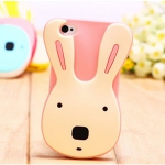 苹果可爱砂糖兔子手机保护套 淘宝网9.9包邮