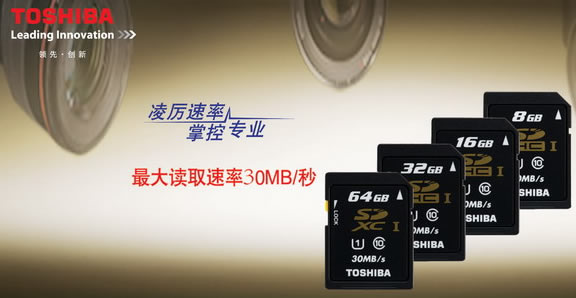 东芝16GB Class10SDHC存储卡