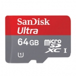 闪迪 至尊高速MicroSDHC（TF）存储卡 64G-Class10-30MB/s 京东商城价格299包邮