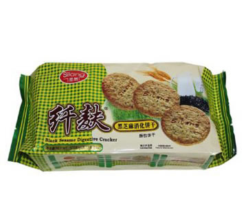 思朗纤麸黑芝麻消化饼干
