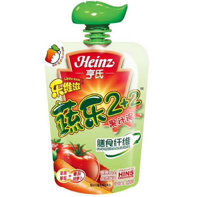 亨氏蔬乐2+2果汁泥