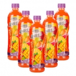纯果乐 果缤纷热带美味450ml箱装（15瓶/箱）苏宁易购价格40包邮（合2.66/瓶）
