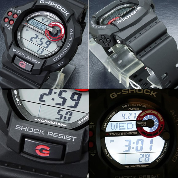 卡西欧GDF-100-1A G-SHOCK极限户外男表