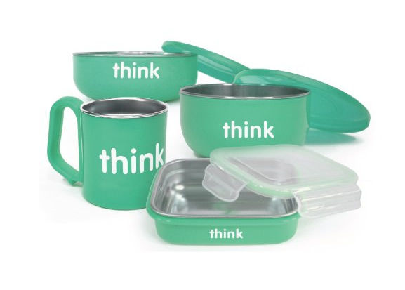 ThinkBaby儿童不锈钢餐具6件套