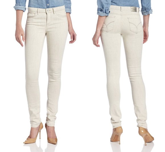 Calvin Klein Jeans女士紧身小脚牛仔裤