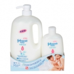 强生 婴儿牛奶沐浴露1000ml+300ml促销装 京东商城价格22.33（原价39，满200-100）