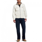 Calvin Klein Jeans 男士军风带绒夹克 象牙白色 美国Amazon价格19.27美元 海淘到手约169RMB