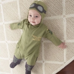 Baby Aspen 小小飞行员连体衣 美国Amazon价格16.98美元 海淘到手约155RMB