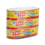 鱼家香 豆豉鱼组合装155g*3罐 京东商城价格9.9（凑单低至7.1）