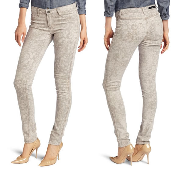 Calvin Klein Jeans女士双面穿紧身牛仔裤