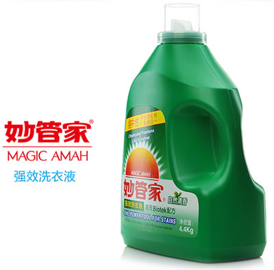妙管家自然清香型强效洗衣液
