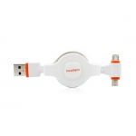 包尔星克  USB2-GMIB5RC073 易拉T型USB充电线 0.7米 易迅网北京仓早市价格9元