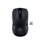 罗技(Logitech) M545 无线激光鼠标 (深沉黑) 易迅网北京/上海仓天黑黑价格129包邮