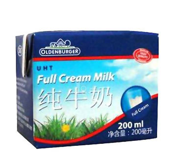 欧德堡全脂纯牛奶