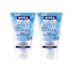 妮维雅（NIVEA） 凝水活采泡沫洁面乳100g*2支 京东商城价格19（折合9.5元/支）