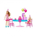 芭比（Barbie） W3210 芭比姐妹生日组合 京东商城价格210包邮（满200-100，<span class='ys'>实付110</span>）