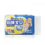 妈咪宝贝 瞬吸干爽婴儿纸尿裤 NB66片 京东商城价格39包邮