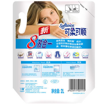 可柔可顺衣物柔顺剂
