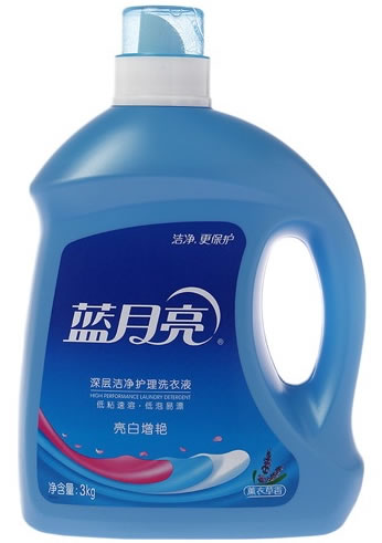 蓝月亮亮白增艳薰衣草洗衣液4瓶装