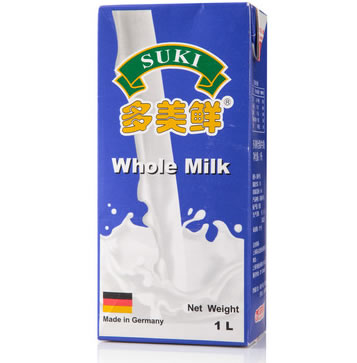 多美鲜全脂牛奶