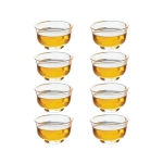 小熊 透明功夫茶杯8个 天猫价格9.9包邮