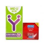 秘诱Y10只+杜蕾斯超薄2只装 苏宁易购价格9.9包邮（折合0.8元/只）