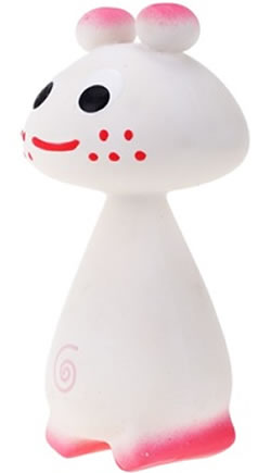 sophie粉红蘑菇牙胶玩具