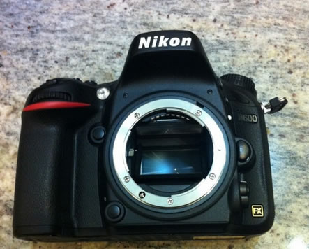 尼康D600全画幅单反机身