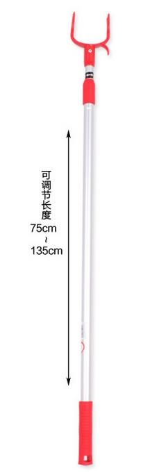 伊司达伸缩铝杆衣叉