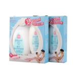 强生 婴儿牛奶润肤露200ml+沐浴露100ml（2套共4瓶） 京东商城价格36元
