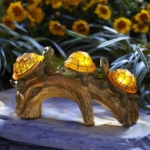 Moonrays 太阳能神龟爬树LED装饰灯 美国Amazon价格13.95美元 海淘到手约135RMB
