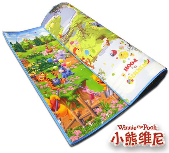 迪士尼DSN1232双面加厚大号爬行垫