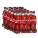 快递员之殇！可口可乐 500ML*24瓶 塑包装 京东商城价格52包邮 平均2.16/瓶  再赠饮料一瓶