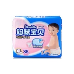 妈咪宝贝 瞬吸干爽婴儿纸尿裤 女 XL36片 京东商城价格45包邮